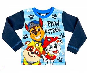 Пижамный набор Paw Patrol для мальчиков Rubble, Chase и Marshall Синий synthetic.ua - Фото 1