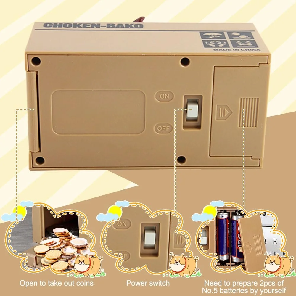 Скарбничка Голодна собака електрична, фото №5