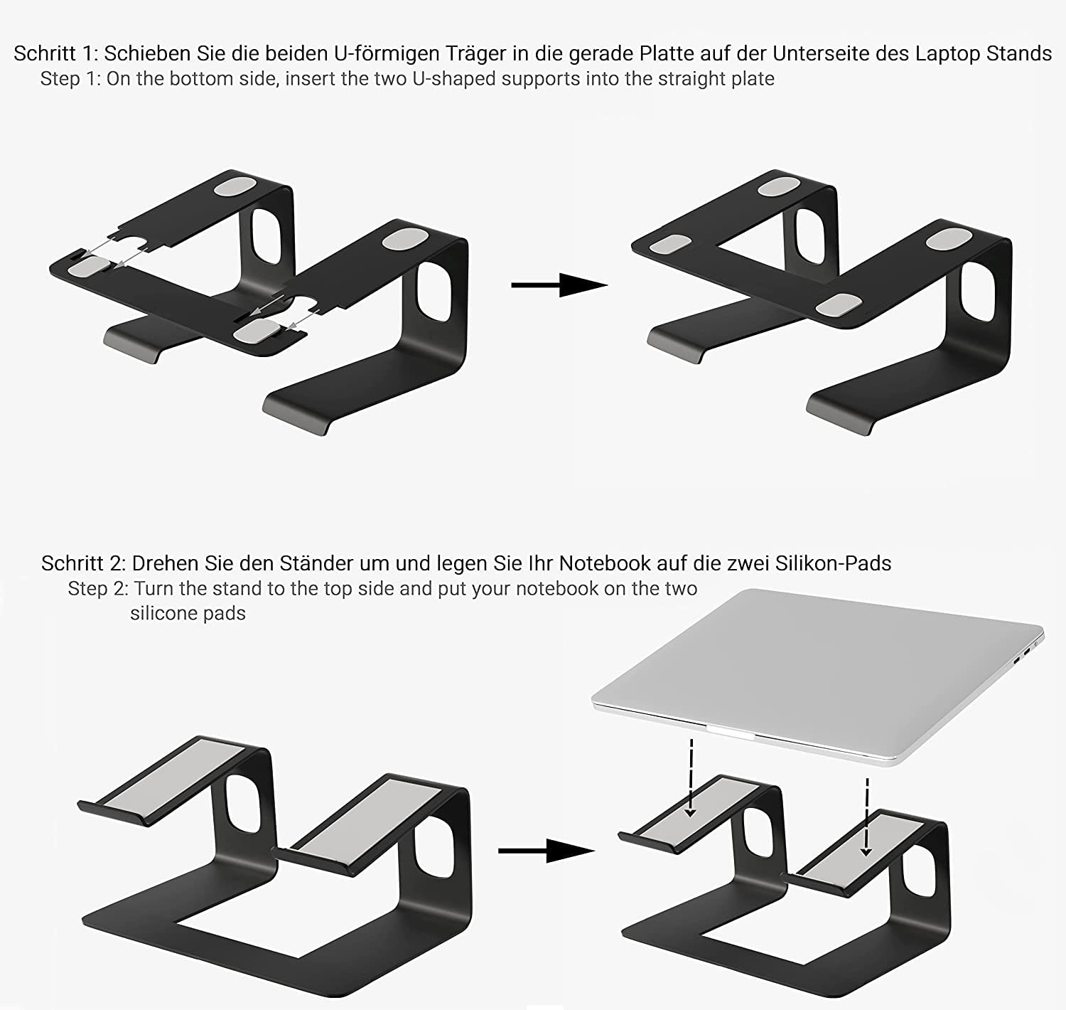 Подставка для ноутбука Honju Серебристый, фото №7 Подставка для ноутбука Honju Серебристый, фото №7