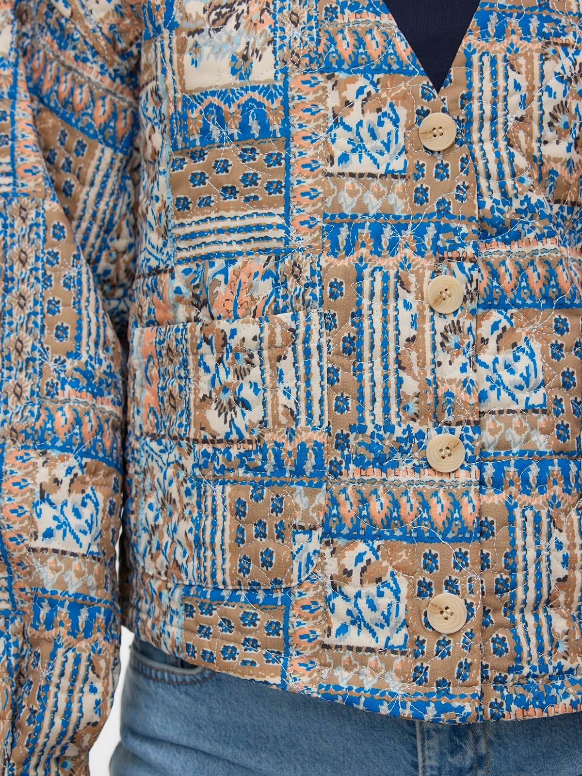 Женская Куртка VERO MODA Vmjane Lulu Ls Quilted Jacket WVN Ga стеганая, фото №6