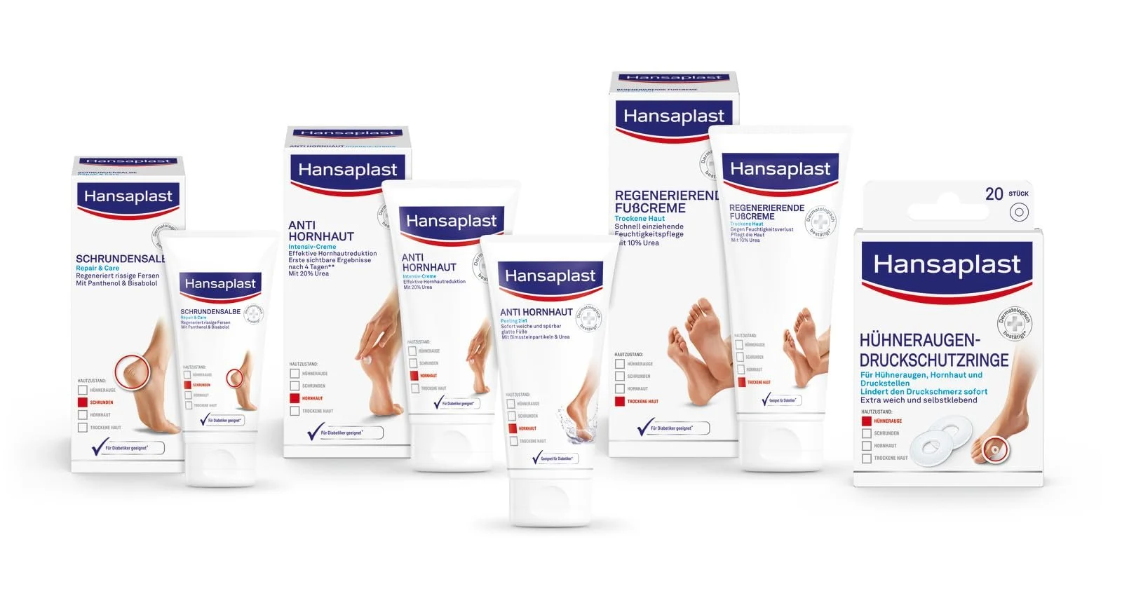 Крем для ног Hansaplast Regenerierende регенерирующий с 10% мочевины 100 мл, фото №8 Крем для ног Hansaplast Regenerierende регенерирующий с 10% мочевины 100 мл, фото №8