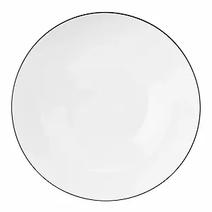 Круглая миска Seltmann Weiden Lido Black Line 001.741634, диаметр 23 см, фарфор synthetic.ua - Фото 1
