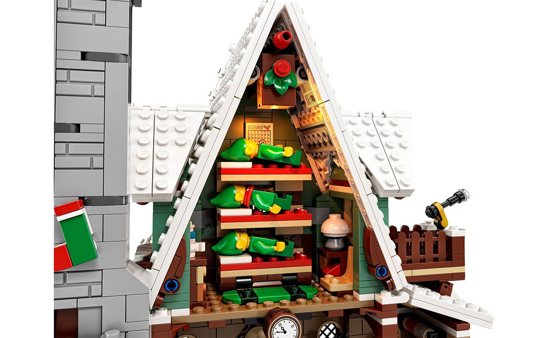 Конструктор LEGO Клубный Домик эльфов 1197 деталей 10275, фото №6