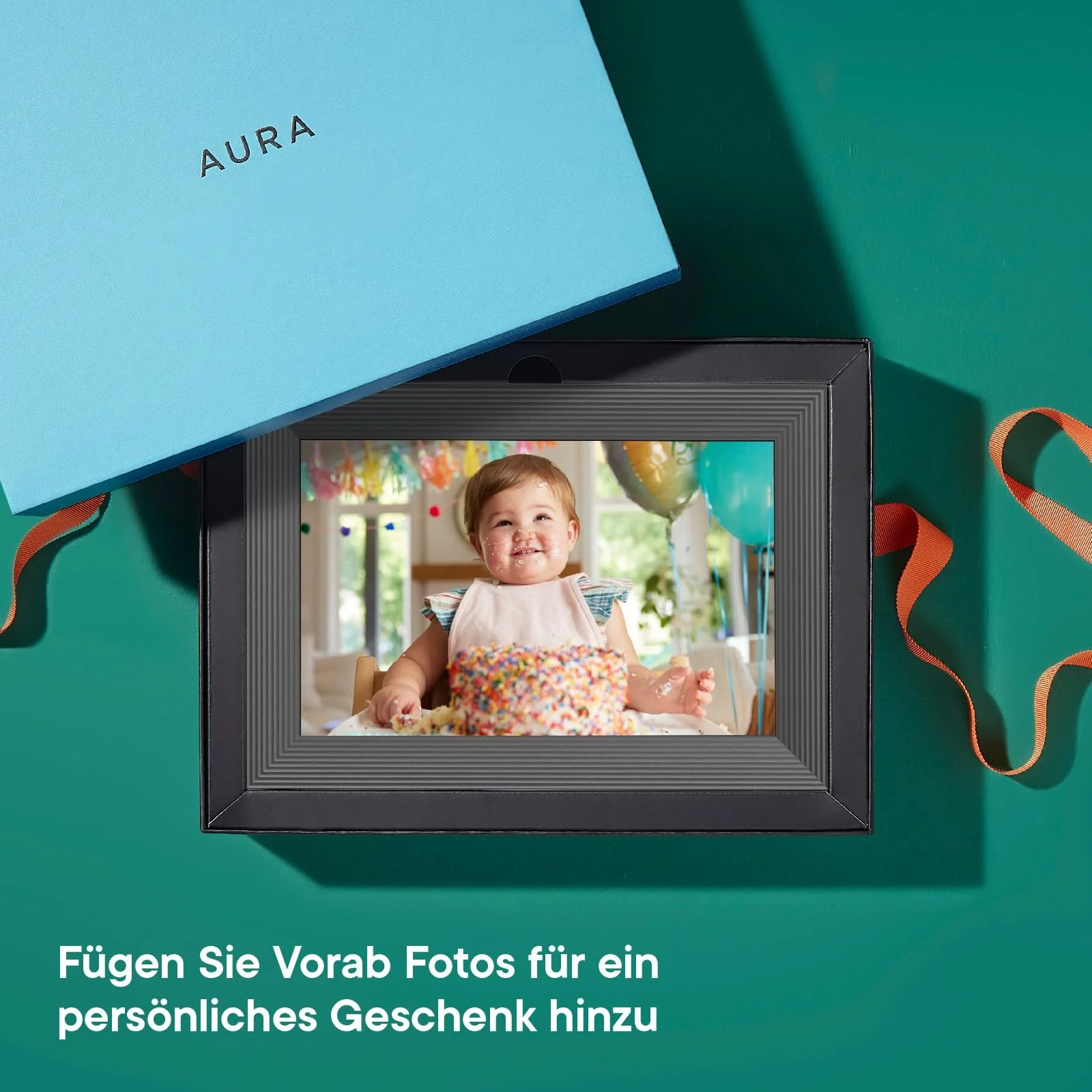 Цифровая фоторамка Aura Carver Smart 10.1 Inch HD WiFi Cloud Gravel, фото №6