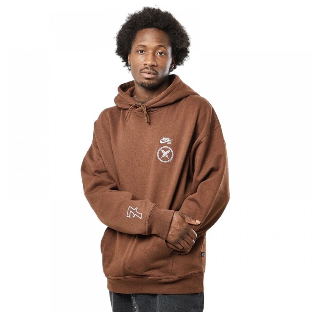 Худі Nike SB x Yuto Horigome Fleece Pullover Hoodie Brown XL, фото №1