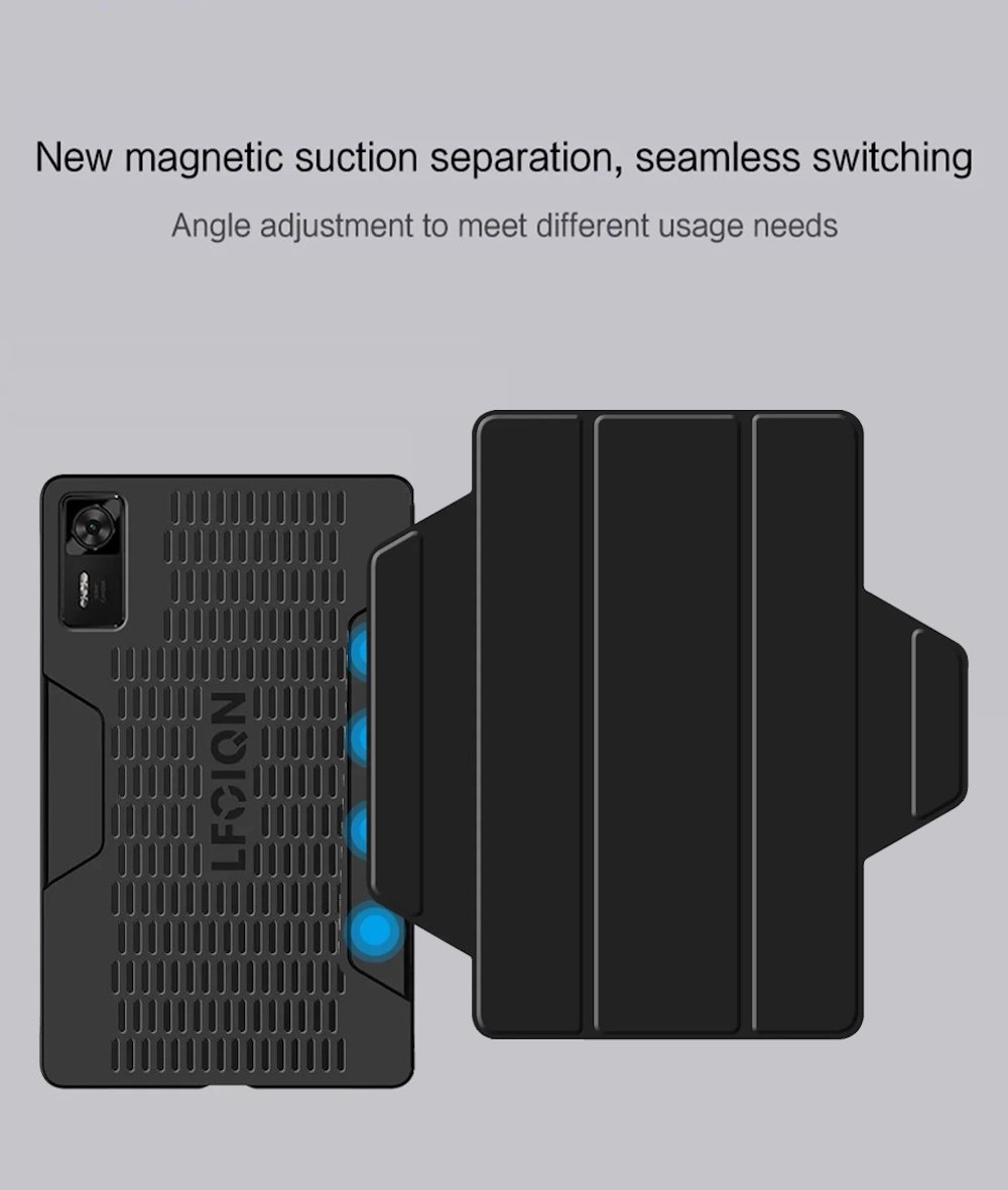 Чохол для планшета Lenovo Legion Y700 4nd Gen 2026 8.8" Magnetic Black, фото №4