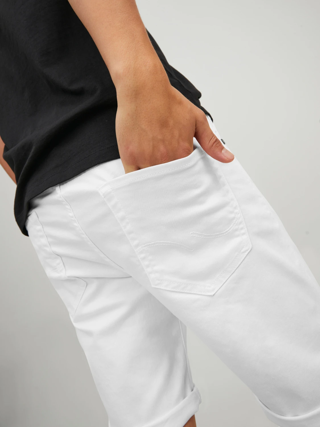 Шорты Jack&Jones JJICON SHORTS AMA SN 12232400 Белый L, фото №3