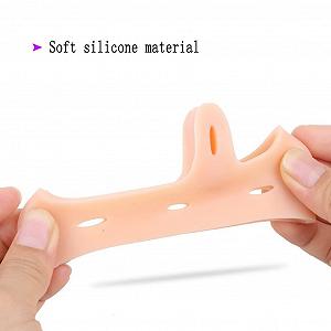 Роздільник для пальців ніг FXJJHDA, коректор вальгусної деформації великого пальця стопи synthetic.ua - Фото 1