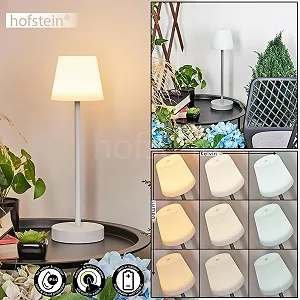 Настільна лампа Mazda LED Outdoor Пластик Сірий/Білий 11 см USB-C Battery 2.2 Вт 250 Люмен synthetic.ua - Фото 1