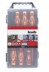Набір викруток KWB Kraftixx 140870 VDE 5 шт. synthetic.ua - Фото 1