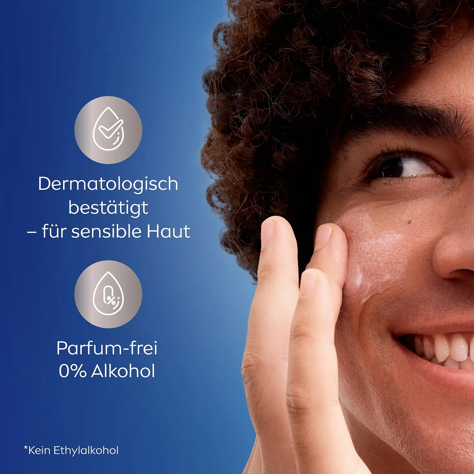 Крем для обличчя NIVEA MEN Sensitive SPF 15 зволожувальний для чутливої шкіри 75 мл, фото №6 Крем для обличчя NIVEA MEN Sensitive SPF 15 зволожувальний для чутливої шкіри 75 мл, фото №6
