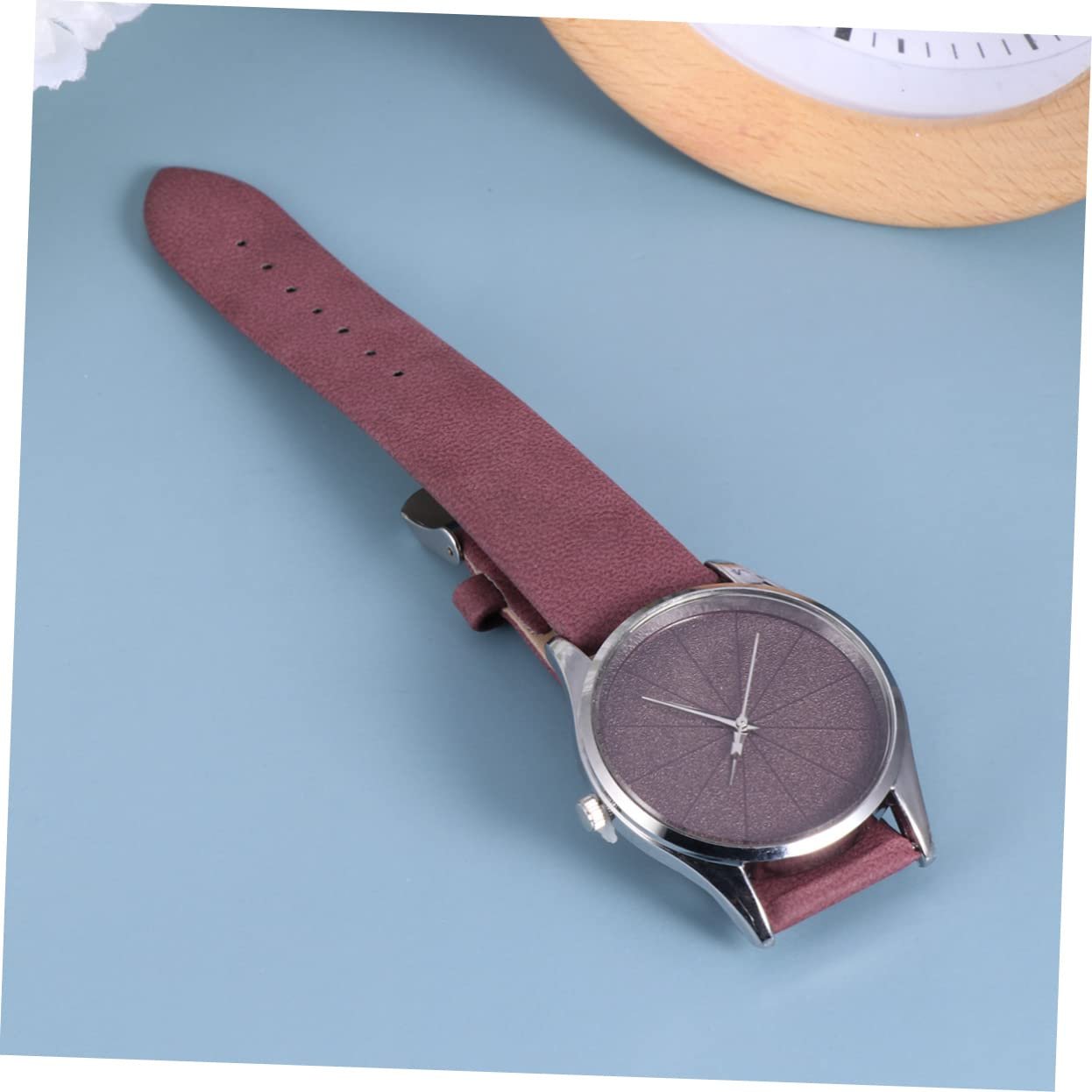 Кожаные часы LIFKOME Декоративные часы Современные наручные часы Мужские часы Простые часы для мужчин Кварцевые часы Подарочные часы Женские часы Механические часы Винтажные часы Черный, фото №6 Кожаные часы LIFKOME Декоративные часы Современные наручные часы Мужские часы Простые часы для мужчин Кварцевые часы Подарочные часы Женские часы Механические часы Винтажные часы Черный, фото №6