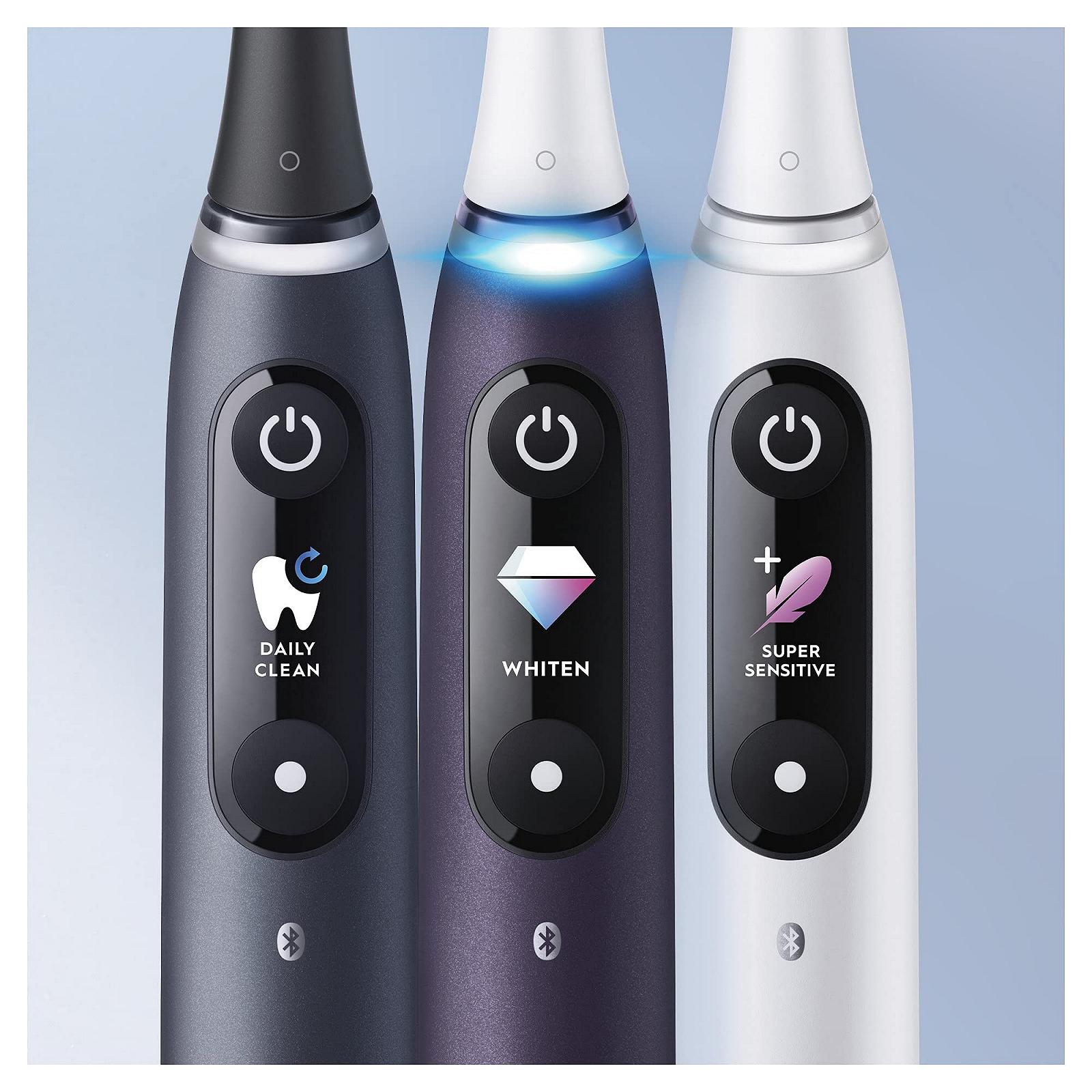Зубна щітка електрична Oral-B iO Series 8 з 1 ручкою зі штучним інтелектом, 1 щіткою та 1 преміальним дорожнім чохлом, фото №4
