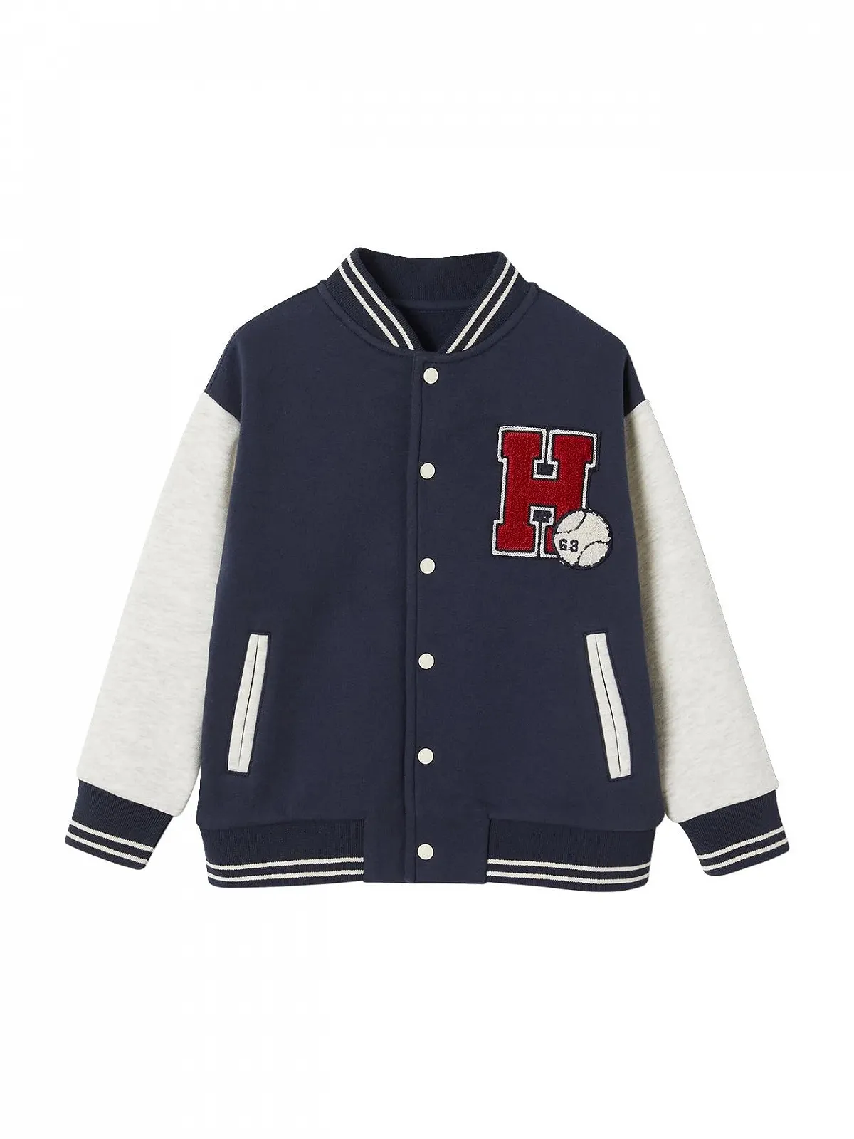 Куртка-світшот у стилі коледжу для хлопчиків Vertbaudet, фото №1