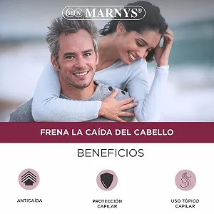 Лосьон Marnys Capilmar против выпадения волос с растительными стволовыми клетками, пребиотиком Sabal, цинком PCA и витаминами synthetic.ua - Фото 1