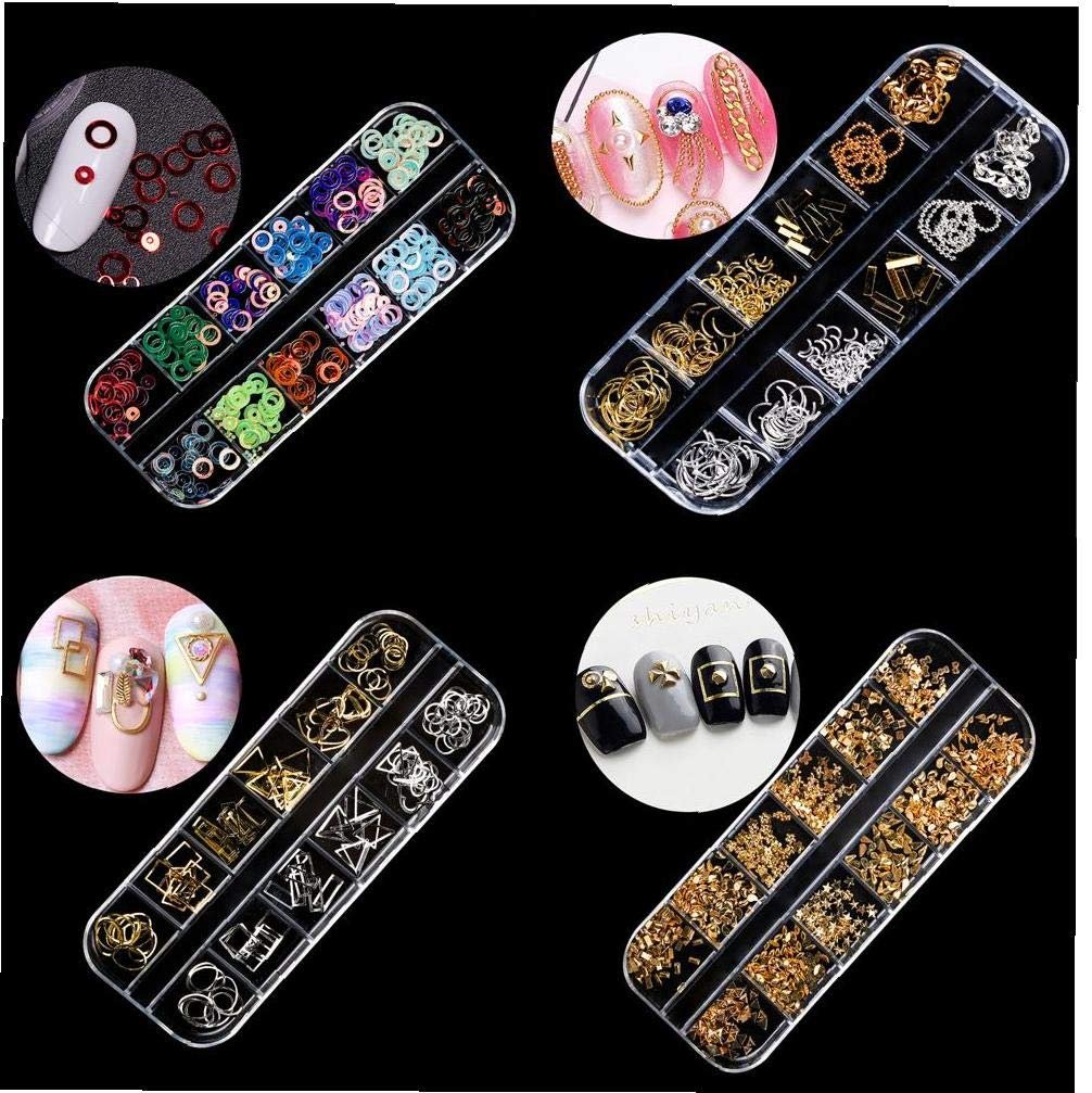 Набір для дизайну нігтів Золото Срібло, фото №3