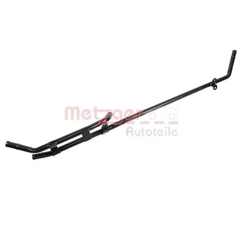 Трубка охлаждающей жидкости METZGER 4010579 для AUDI по центру спереди, фото №2