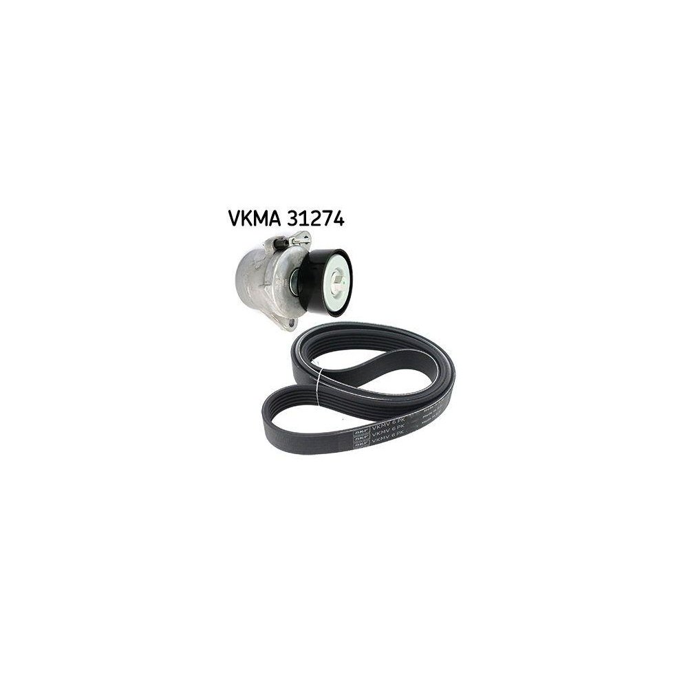 Комплект поликлинового ременя SKF VKMA 31274 для ALFA ROMEO AUDI CITROËN FIAT NISSAN SEAT, фото №1