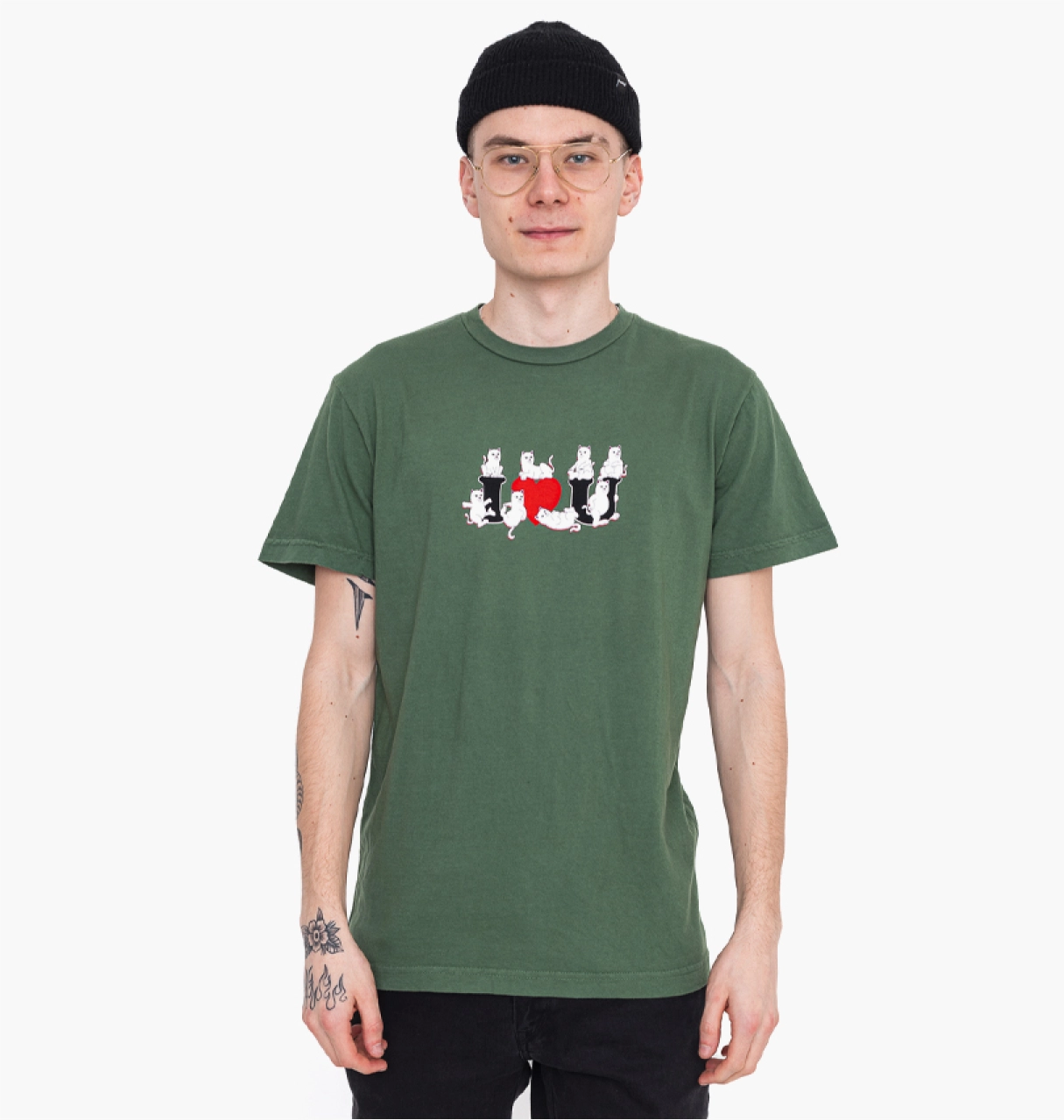 Футболка RIPNDIP i love u t shirt M, фото №1