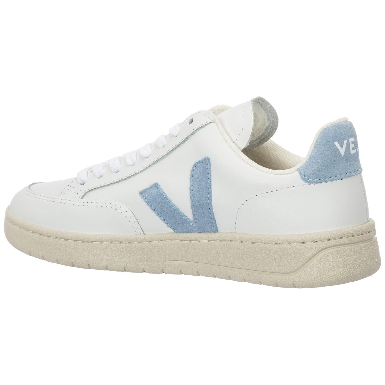 Кроссовки Veja V-12 Женские Белые - Стальные - Nautico, фото №5