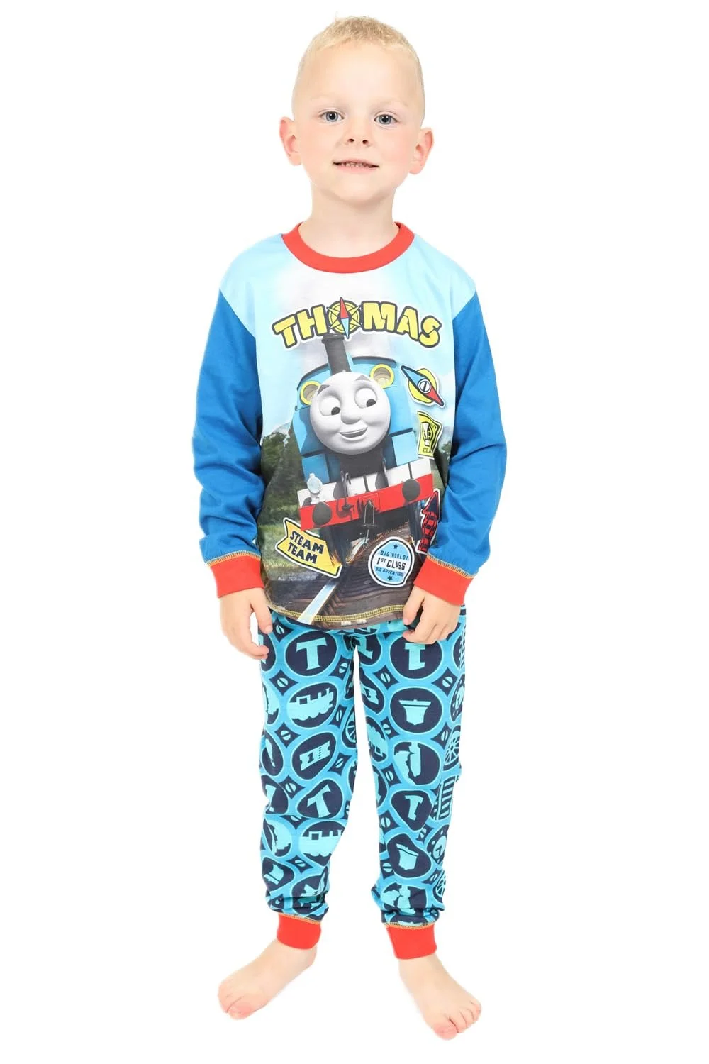 Пижама Thomas The Tank Engine для мальчиков, фото №2 Пижама Thomas The Tank Engine для мальчиков, фото №2