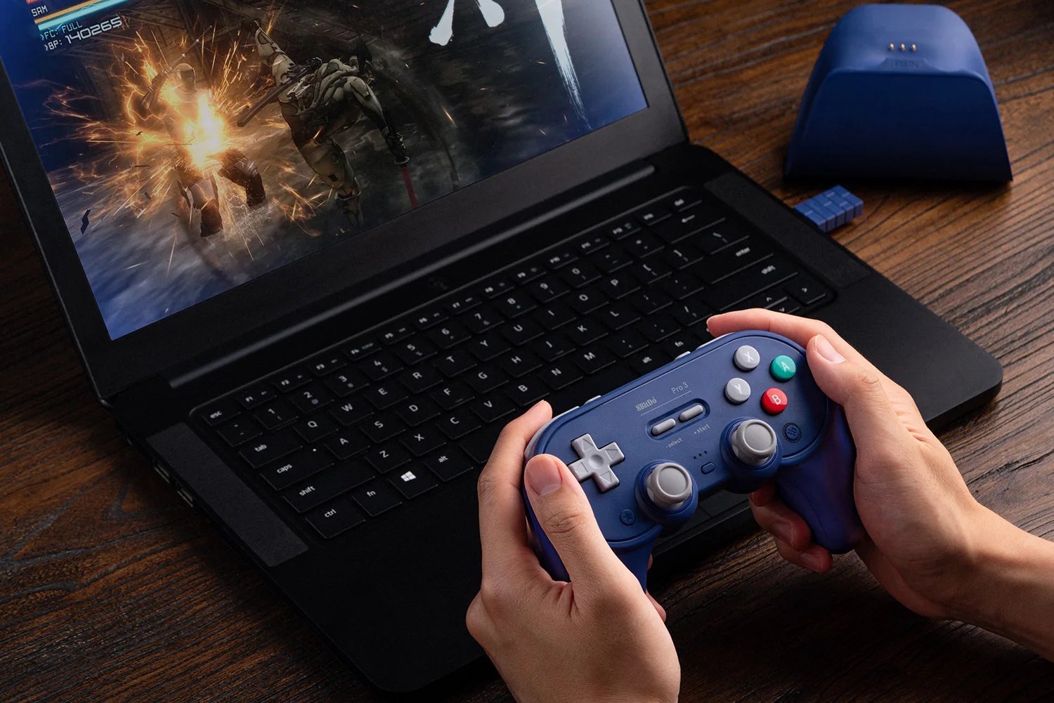 Геймпад 8Bitdo Pro 3 Windows/Android/Switch 2/macOS TMR Violet + Док-станція, фото №8 Геймпад 8Bitdo Pro 3 Windows/Android/Switch 2/macOS TMR Violet + Док-станція, фото №8