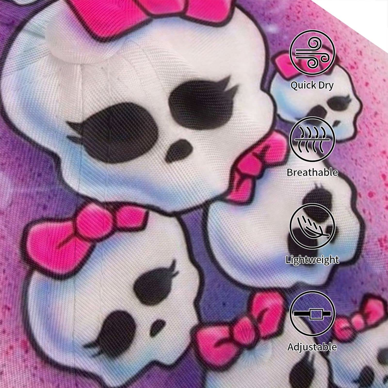 Бейсболка LAMAME з принтом морської зірки та мушлі регульована, фото №4