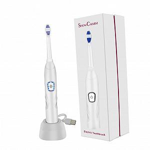 Дитяча електрична ультразвукова зубна щітка Gatuida USB White synthetic.ua - Фото 1