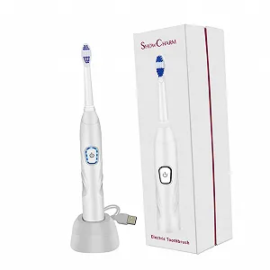 Детская электрическая ультразвуковая зубная щетка Gatuida USB White synthetic.ua - Фото 1