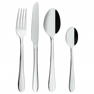 Набір столових приборів Windsor, дзеркальний, 24 предмети ціна на synthetic.ua - Фото 1 Набір столових приборів Windsor, дзеркальний, 24 предмети synthetic.ua - Фото 1