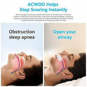 Засіб від хропіння ACWOO, шина, безпечний і міцний synthetic.ua - Фото 1