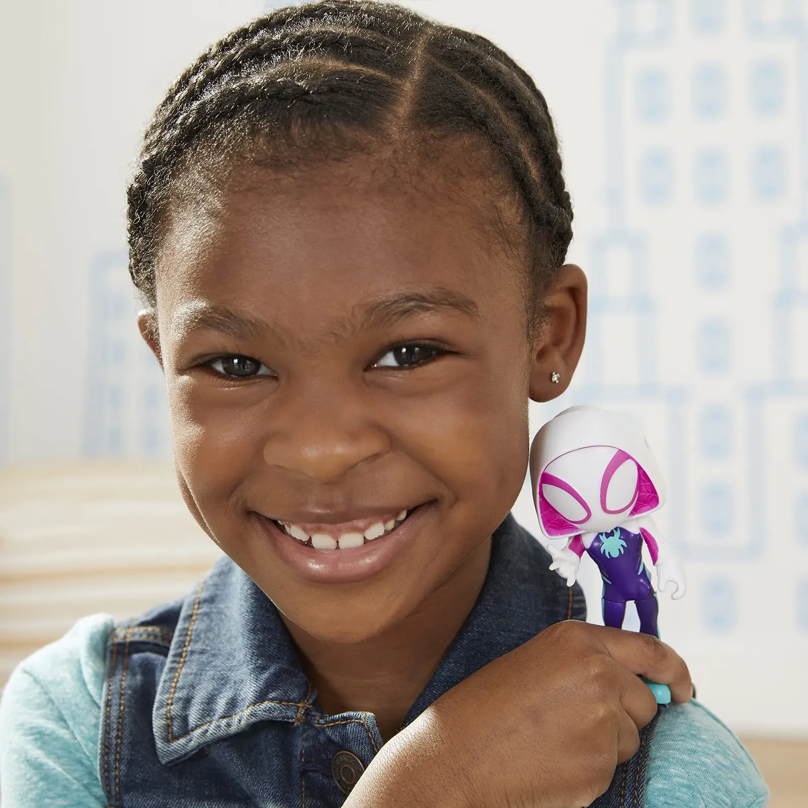 Набор фигурок Hasbro Spidey and his Amazing Friends SAF Hero Reveal Ghost and Black Panther F22445X1, фото №6