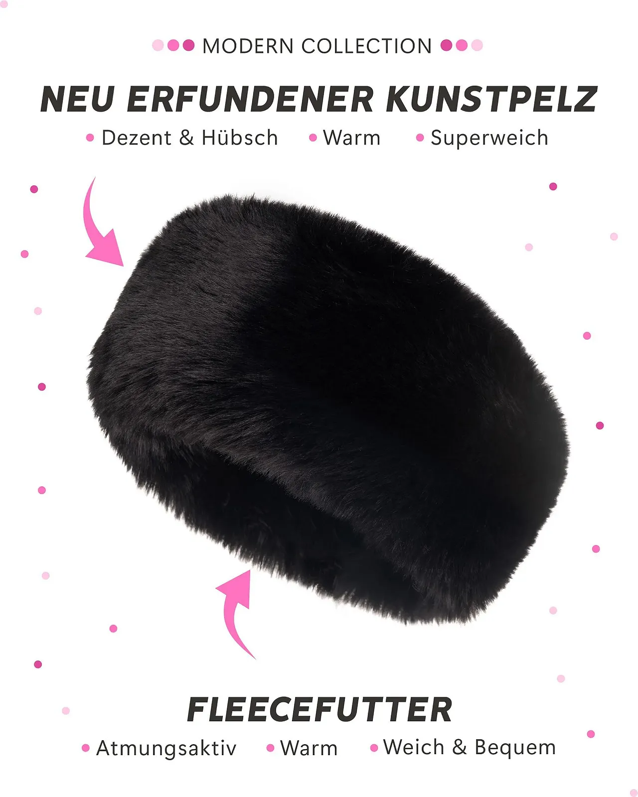 Пов'язка на голову Futrzane, фото №3