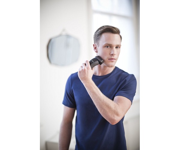 Remington CaptureCut Бритва електр сіткова F8 Ultimate Series бритв.головок-3, сух  волог тример чорно-сірий, фото №5