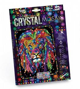 Набор для креативного творчества CRYSTAL MOSAIC Лев [tsi38563-TSI] - Фото 1