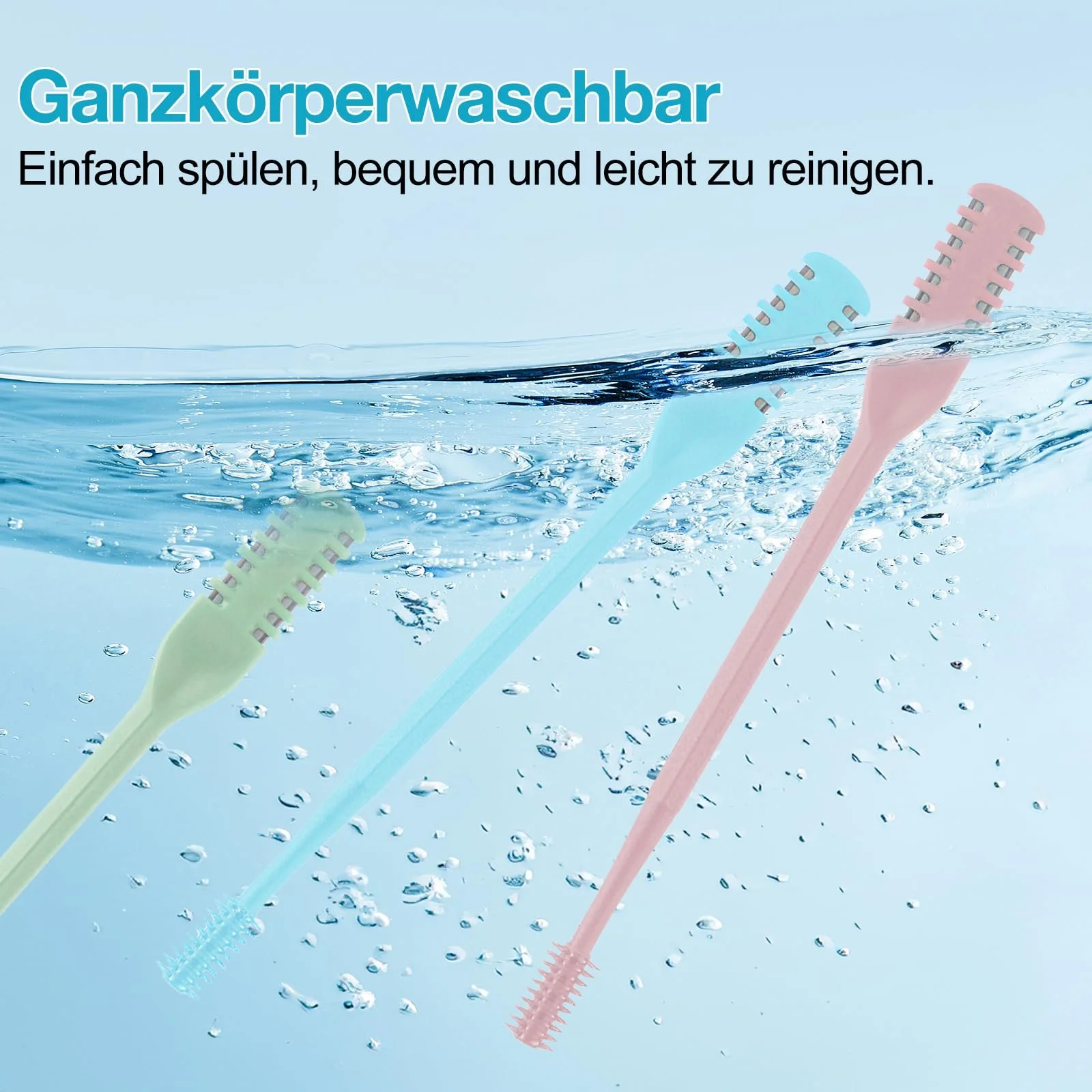 Тример Mucek 25 шт 2024 Різак для носового волосся 2-в-1 Двосторонній 360° Обертовий 5 кольорів, фото №6