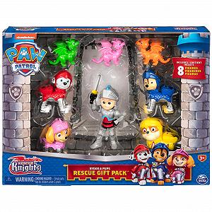 Игровой набор Paw Patrol Rescue Knights Райдер и щенки, 8 игрушечных фигурок synthetic.ua - Фото 1