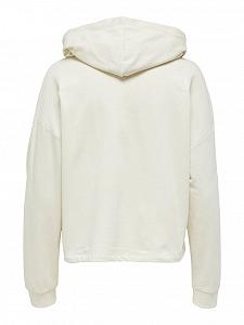 Світшот ONLDREAMER LIFE L/S HOOD SWT NOOS 15241103 Birch ONLY  M synthetic.ua - Фото 1