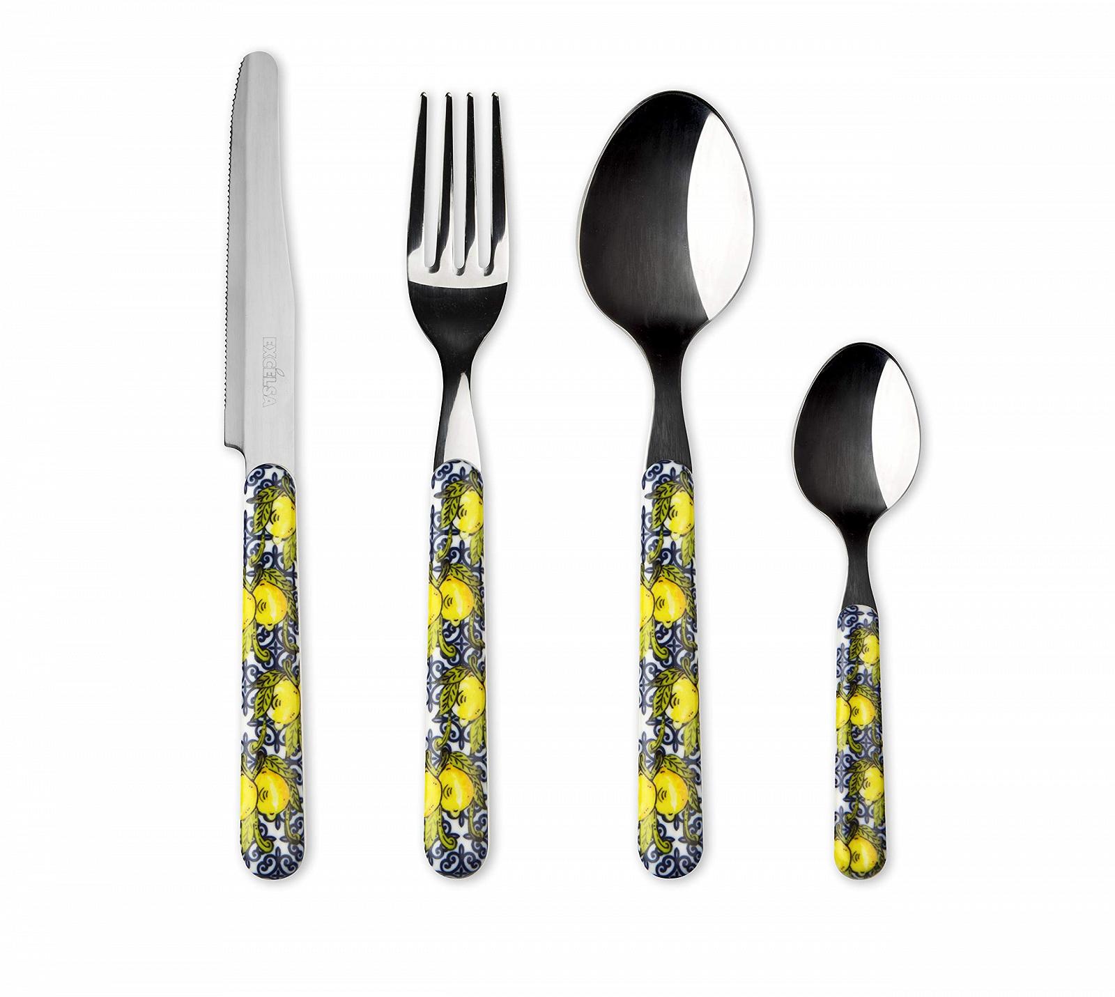 Набор столовых приборов Excelsa Amalfi 18/0 Нержавеющая сталь, фото №1 Набор столовых приборов Excelsa Amalfi 18/0 Нержавеющая сталь, фото №1