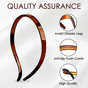 Набор обручей для волос Пластик 4 шт. synthetic.ua - Фото 1