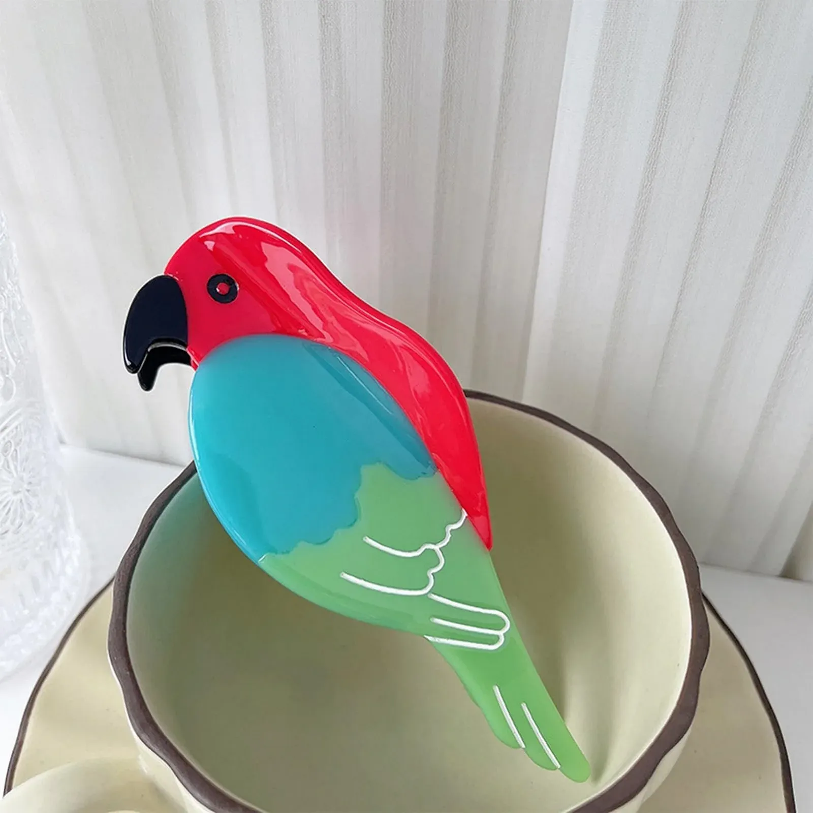 Заколка для волосся Acetate - Bird Shape, фото №9