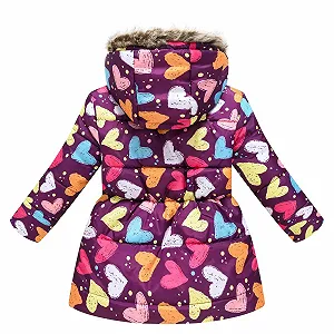 Пуховик для девочек synthetic.ua - Фото 1