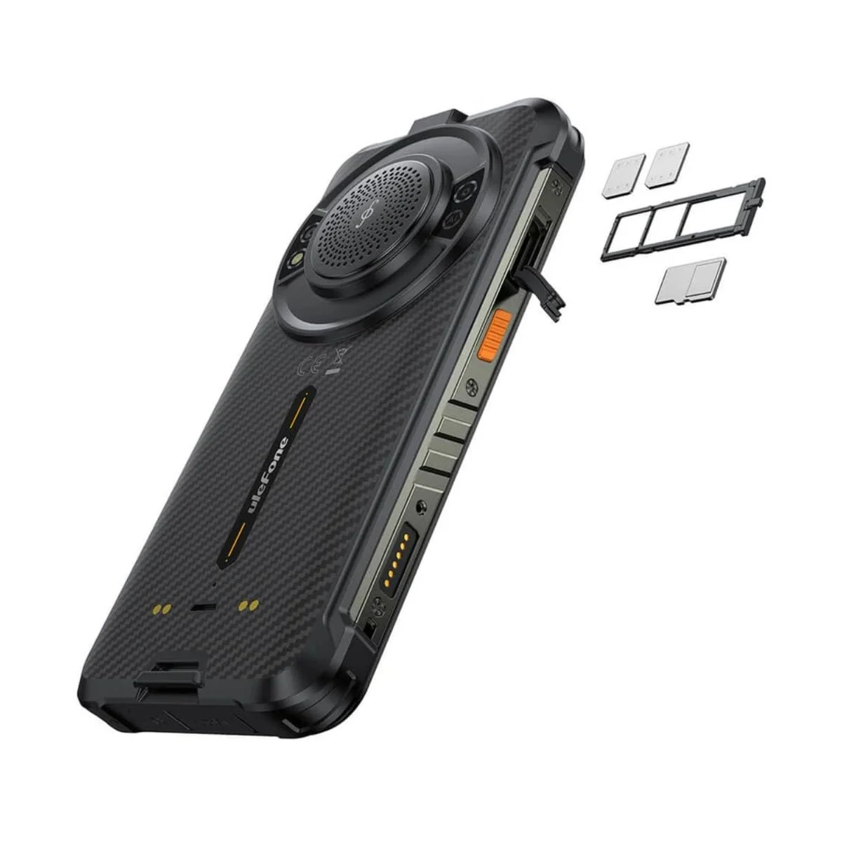 Смартфон Ulefone RugKing 256GB/8GB Dual SIM Чорний, фото №4