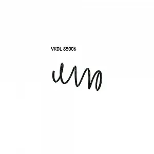 Пружина підвіски SKF VKDL 85006 для HYUNDAI, передня вісь - Фото 1