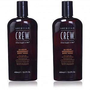 Гель для душа AMERICAN CREW 24h Deodorant увлажняющий против запаха тела с маслом чайного дерева и мяты 450 мл 2 шт. - Фото 1