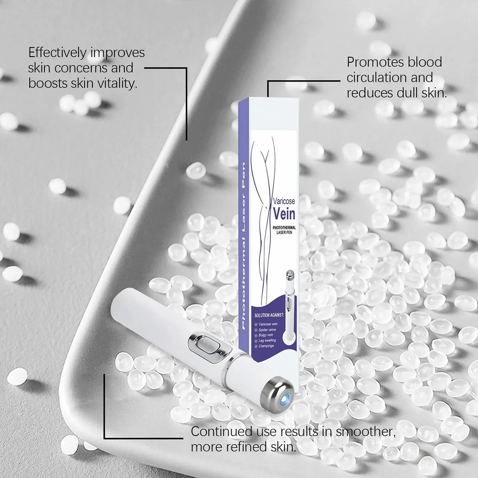 Олівець для видалення судинних зірочок Spider Vein Removal Pen бездротовий, фото №4