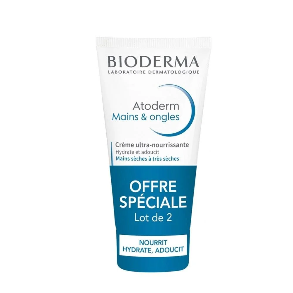 Крем для рук и ногтей Bioderma Atoderm 2 x 50 мл, фото №3 Крем для рук и ногтей Bioderma Atoderm 2 x 50 мл, фото №3