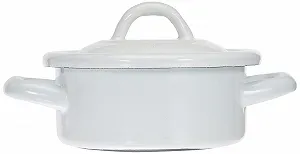 Мини-кастрюля ibili 902712 прямая 12 см стальная белая цена на synthetic.ua - Фото 1 Мини-кастрюля ibili 902712 прямая 12 см стальная белая synthetic.ua - Фото 1