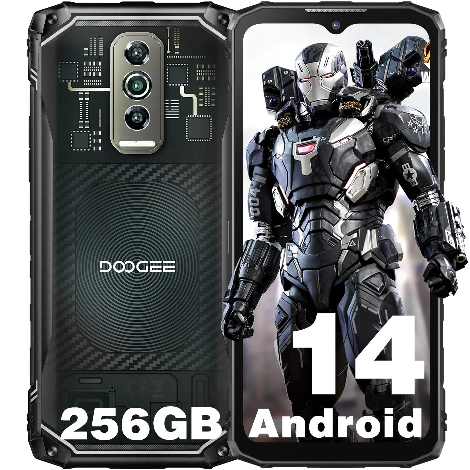 Защищенный смартфон DOOGEE Blade 10 Ultra 20GB+256GB 6.56 Дюйма 50MP 5150mAh Android 14, фото №1