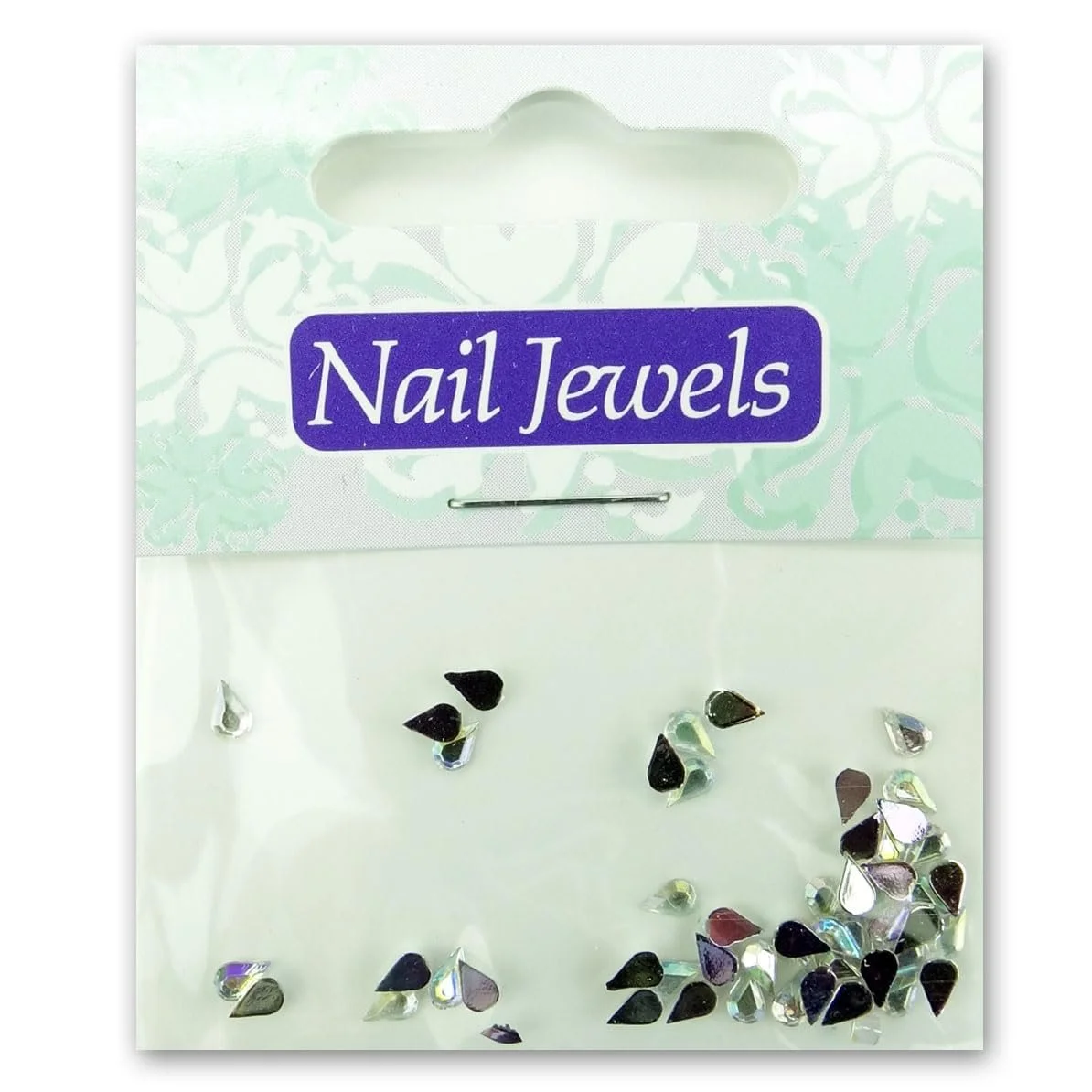 Капли со стразами Тип EigenArt Акриловые Кристалл Iridescent, фото №1